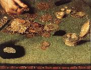 MASSYS, Quentin, The Moneylender and his Wife (detail) sg